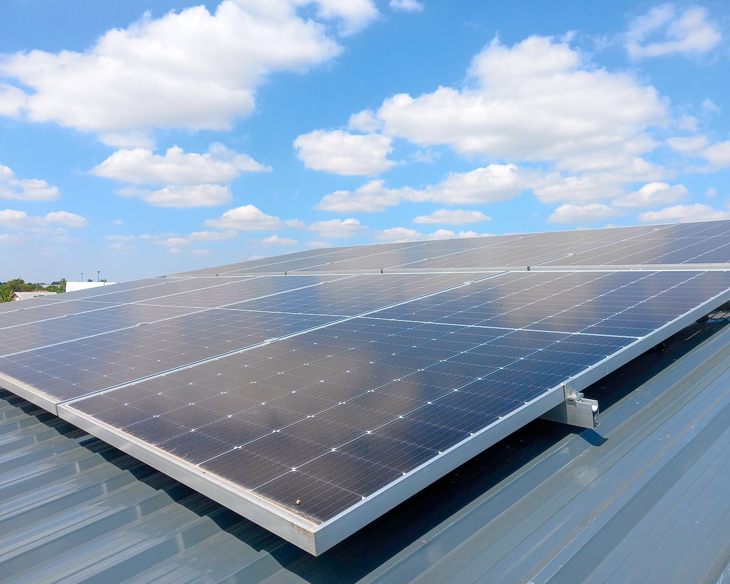 Gewerbedach Bonn PV Anlage