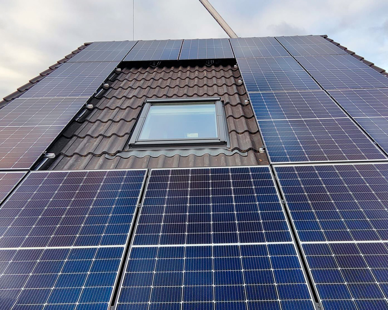 Steildach Bonn PV Anlage